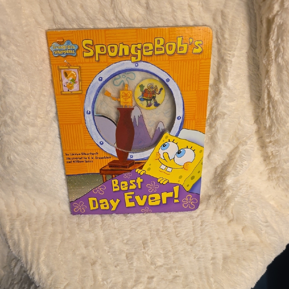 SpongeBob SquarePants Orange and Yellow Book